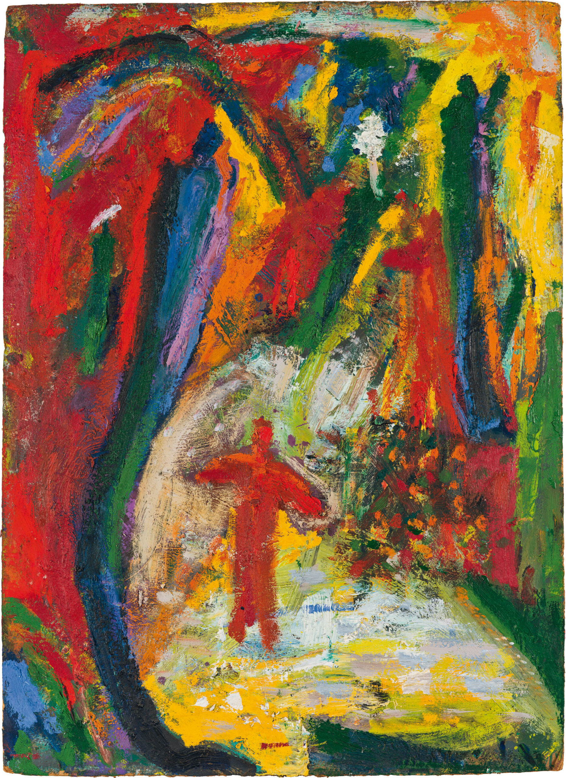 oT, 102,5x74,5, Damisch Gunter
