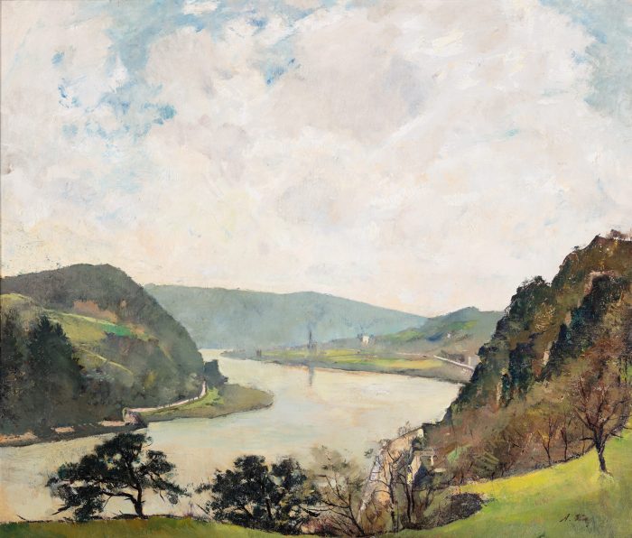 Blick ins Donautal,58x68, Lutz Anton (1)