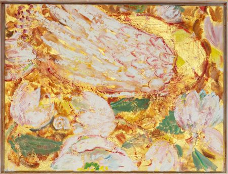 Das Mysterim gibt sich ein Fest II, mit Flügel, 81,7x106cm, Leitner-Gründberg_Kunsthandel Freller