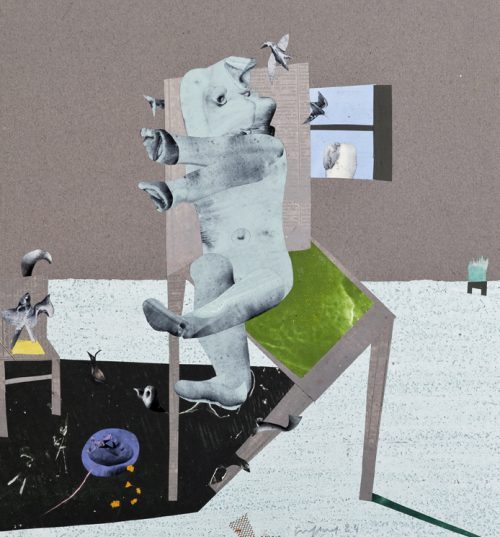 Der freundliche Nachbar, 46x41, Fröhlich Fritz