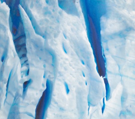 Eisstudie, 44x50, Ditsch Helmut