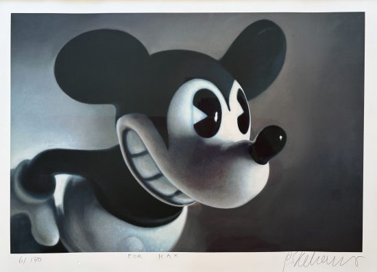 Midnight Mickey,47x69,5cm, Helnwein Gottfired