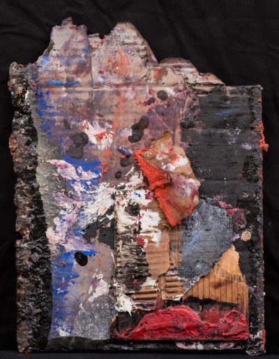 Ohne Titel, Collage, 35x27, Moser Maria